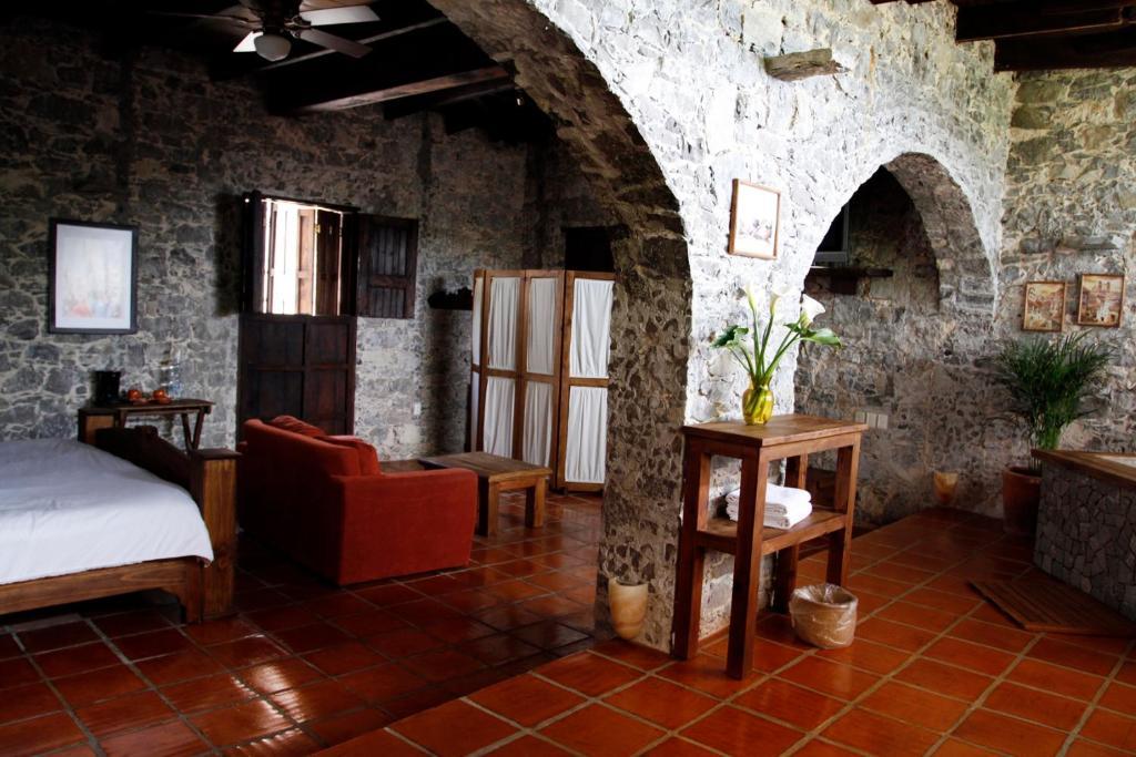 Hotel La Casa De Piedra Cuetzalán del Progreso Dış mekan fotoğraf